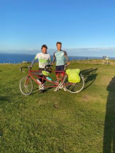 Lands End to John O'Groats by tandem